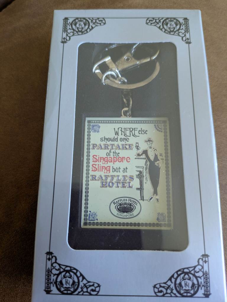 Raffles Singapore Keyring