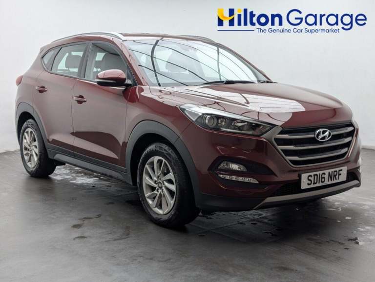 2016 Hyundai TUCSON 2.0 CRDi SE Nav SUV 5dr Diesel Auto 4WD Euro 6 (185 ps) 8IN TOUCHSCREEN + H E...