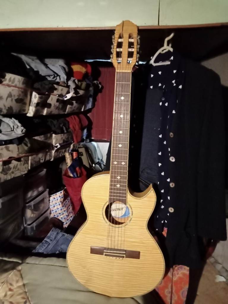 Guvnor electro/acoustic nylon string guitar for sale