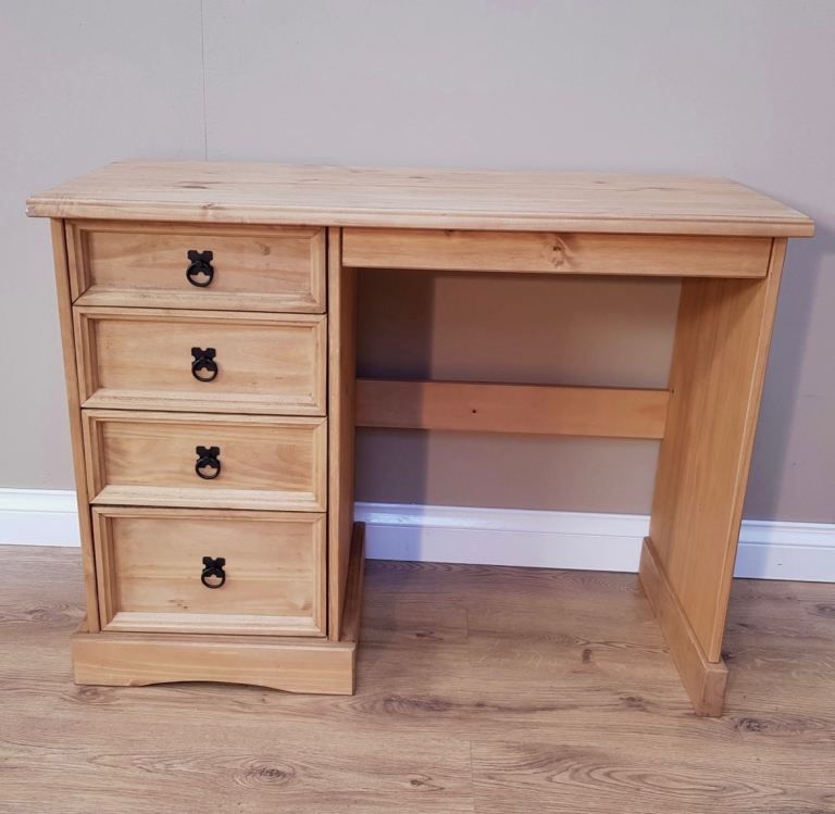 Pine Desk or Dressing Table 
