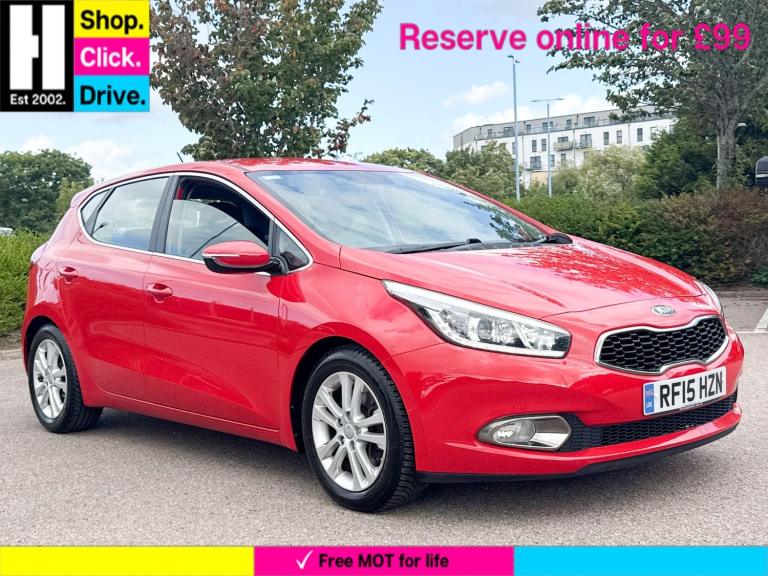 2015 Kia Ceed 1.6 GDi EcoDynamics 2 Euro 5 (s/s) 5dr HATCHBACK Petrol Manual