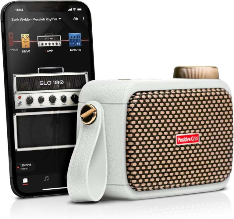 Positive Grid Spark Go Portable Smart Guitar Amp in Pearl White, BNIB, | Bradford Uni ara