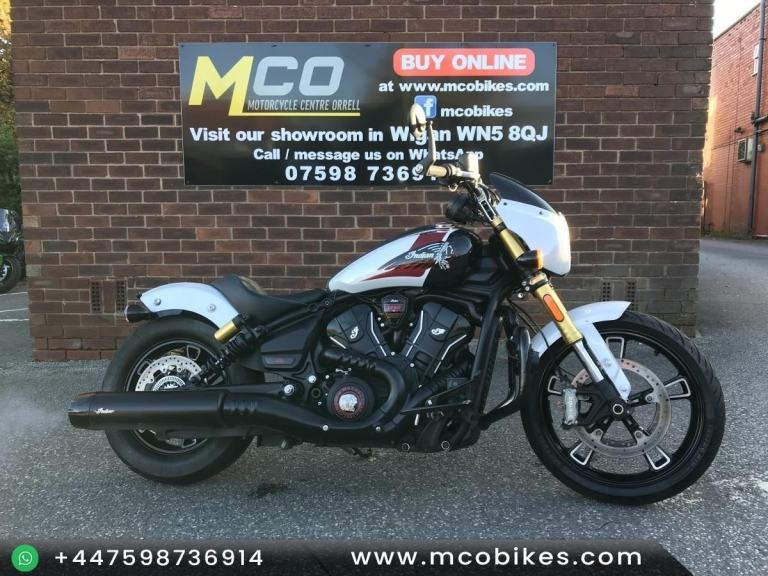 Indian Scout 101 2024 reg FSH 6600 miles
