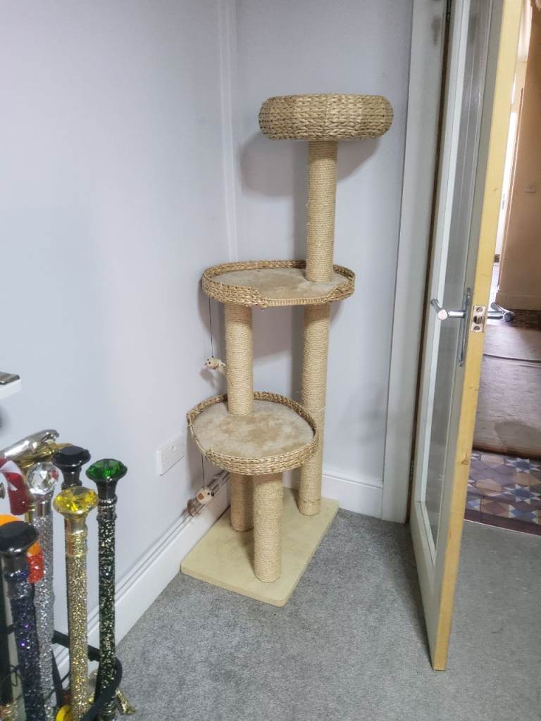 Tall cat tree