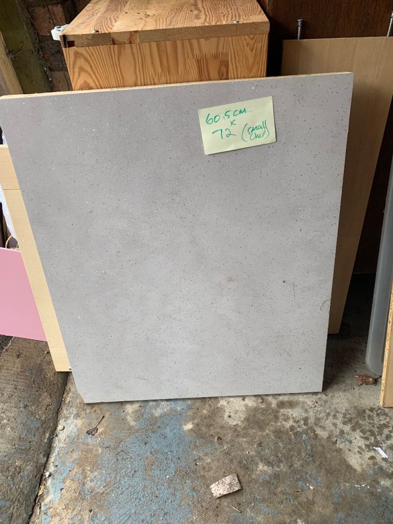 Free worktop pieces and other laminate pieces 