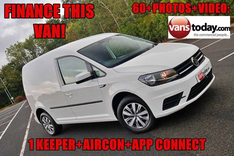 2019 Volkswagen Caddy 2.0 Caddy C20 Trendline TDI + Air Con + Nav Panel Van Diesel Manual