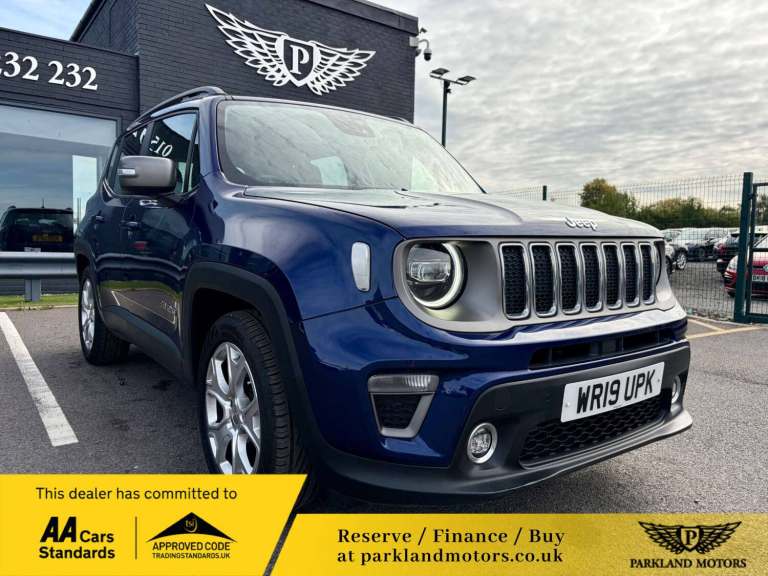 2019 Jeep Renegade 1.0 Renegade Limited 5dr SUV Petrol Manual