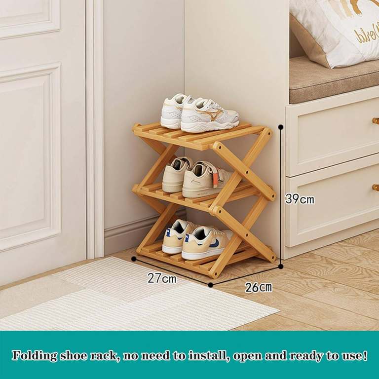 SHOE RACK, IDEAL FOR SMALL SPACES DETAILS BELOW