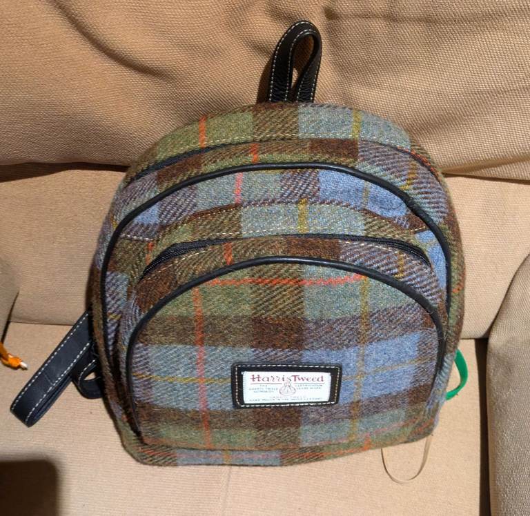 Harris Tweed Rucksack 