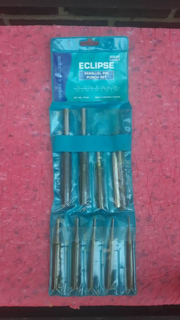 Eclipse parallel pin punch set