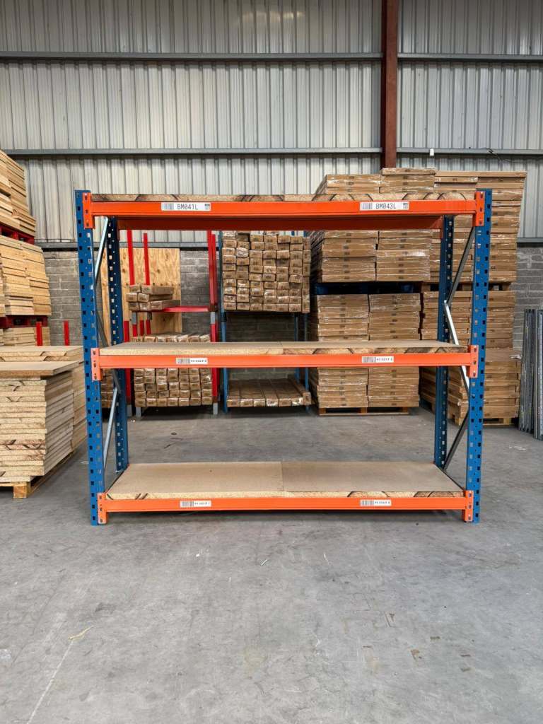 Used Industrial Shelving Racking Garages Sheds Workshops