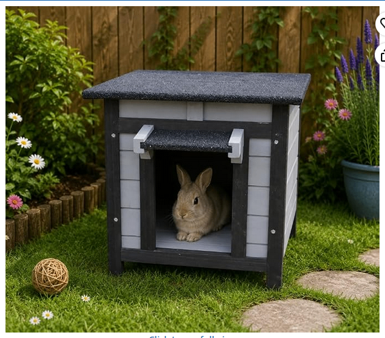 Unused Rabbit/Cat house/hide