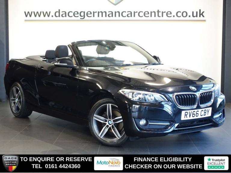 2016 BMW 2 Series 1.5 218i Sport Convertible 2dr Petrol Manual Euro 6 (s/s) (136 ps) Convertible ...