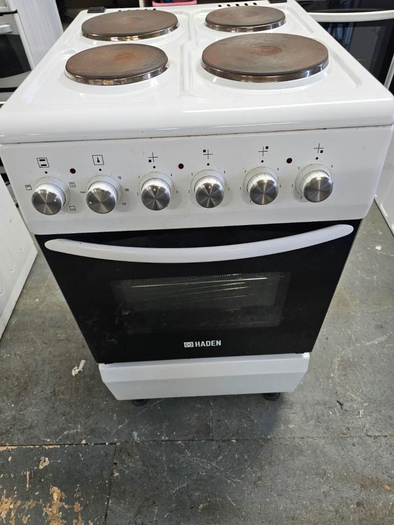 Haden Hotplate Electric Cooker with Oven and Hob 50cm