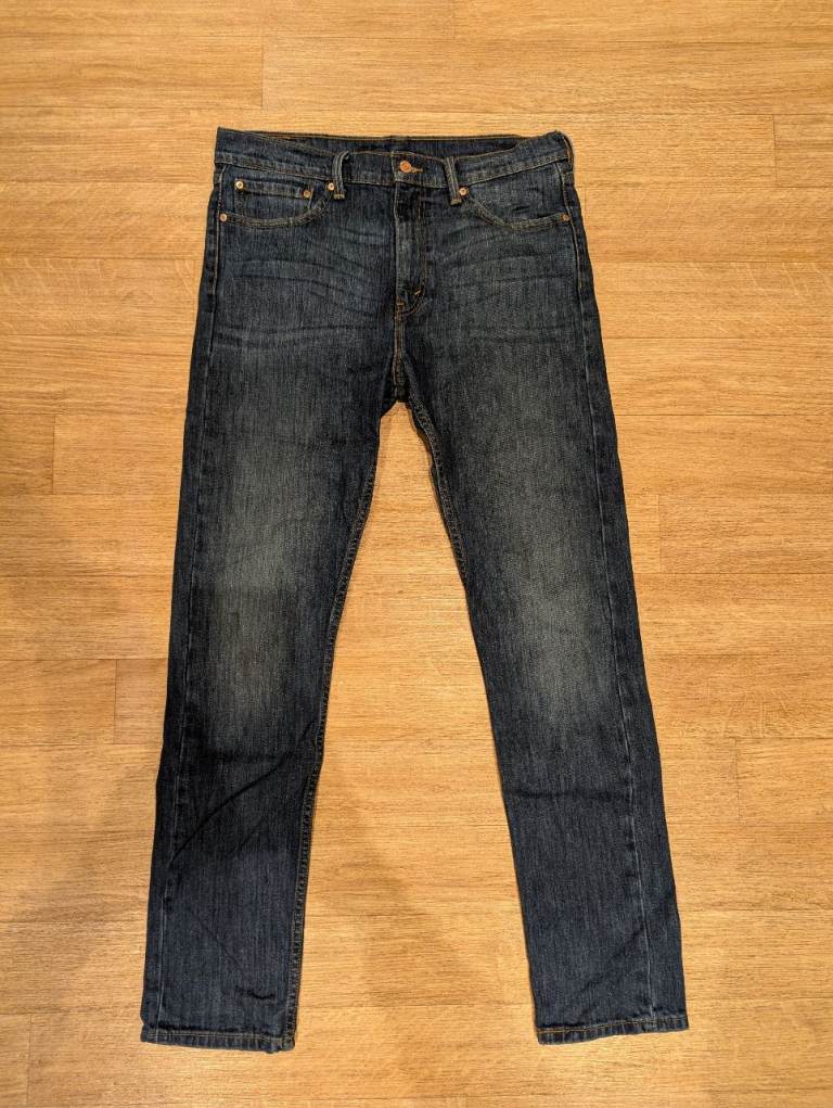 Blue Levi 510's men's jeans 34W 34L