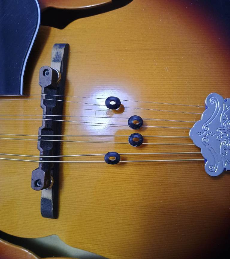 Mandolin Overtone String Suppressors