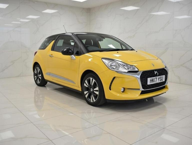 2017 DS Automobiles DS 3 1.2 PureTech 82 Chic 3dr HATCHBACK Petrol Manual