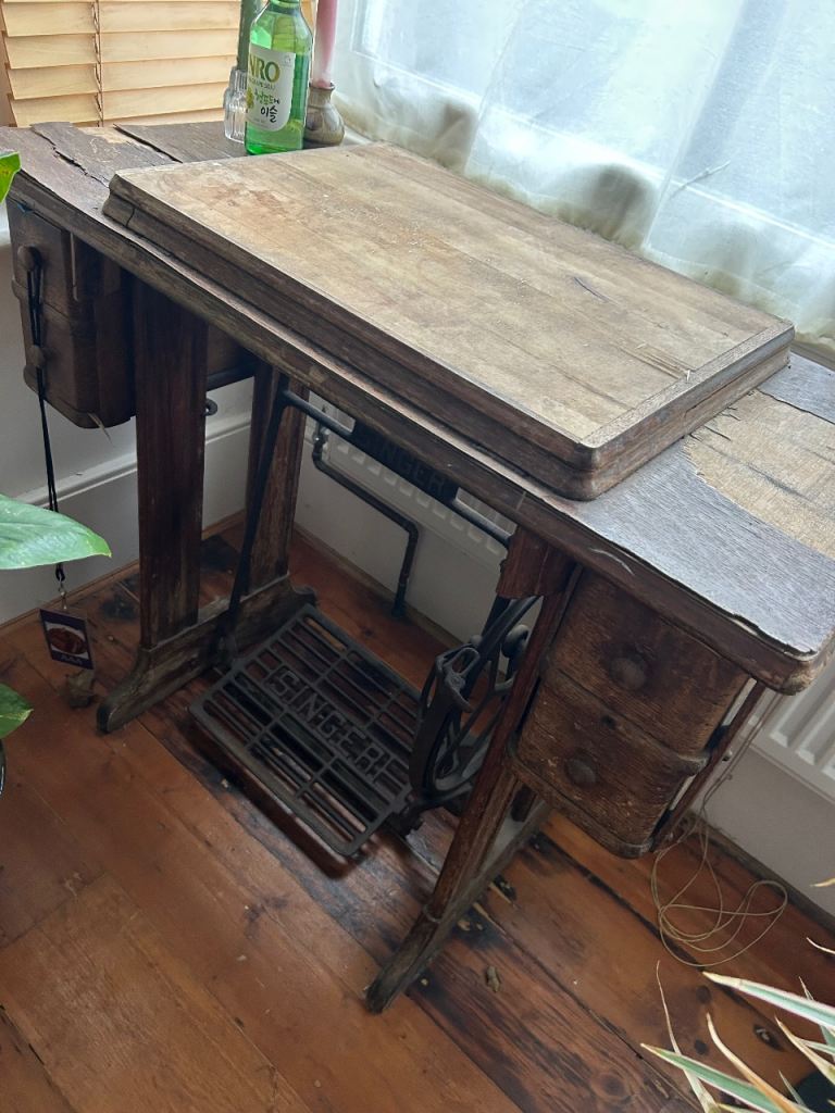 Vintage Singer Table