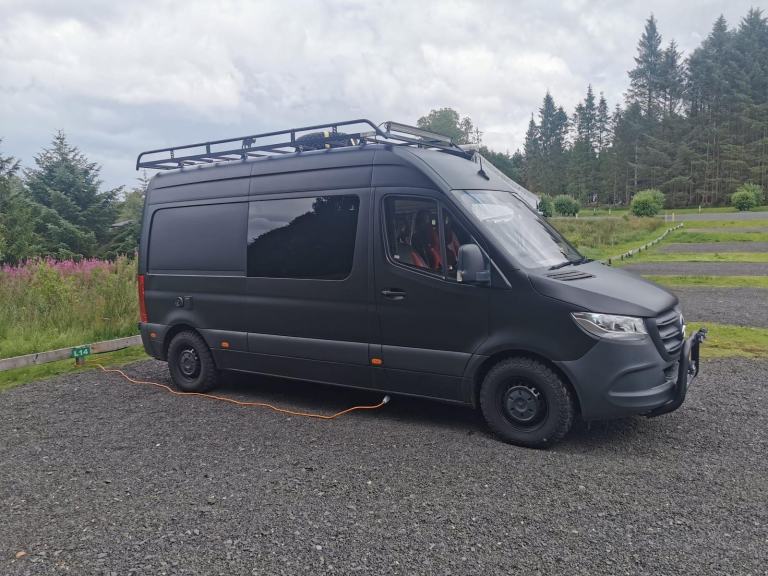  2021 professional conversion, 5 seat belts, 4 berth.