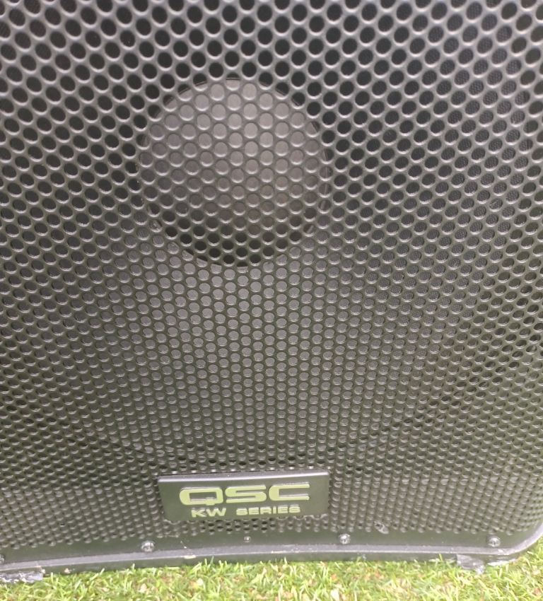 QSC 152W Professional pa speakers 