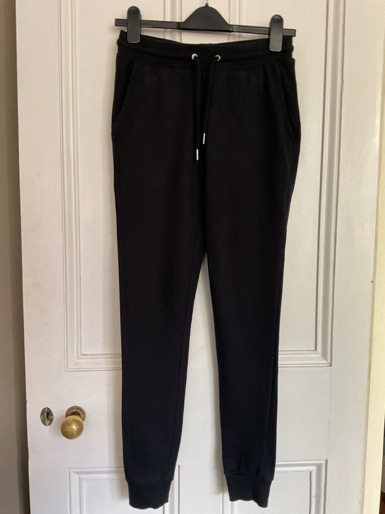 Men asos track pants jogging bottom fitted size xs