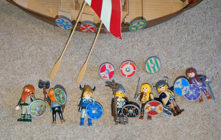 Playmobil Viking Longboat Set - 9891