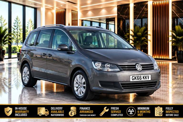 2016 Volkswagen Sharan 2.0 TDI CR BlueMotion Tech 150 5dr DSG MPV Diesel Automatic