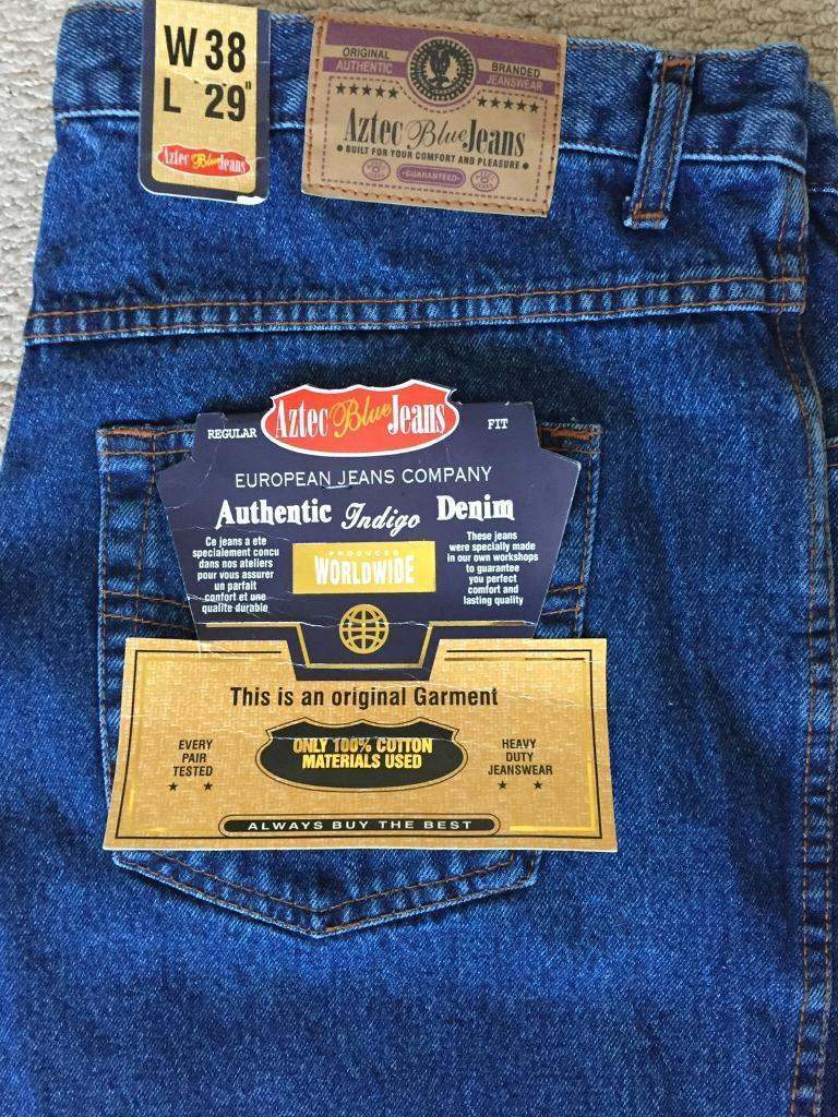 Aztec Jeans Brand New With Tags 38W 29L. Brand New