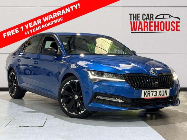 2023 Skoda Superb 2.0 TSI 190 Sport Line Plus 5dr DSG Automatic Hatchback Petrol Automatic