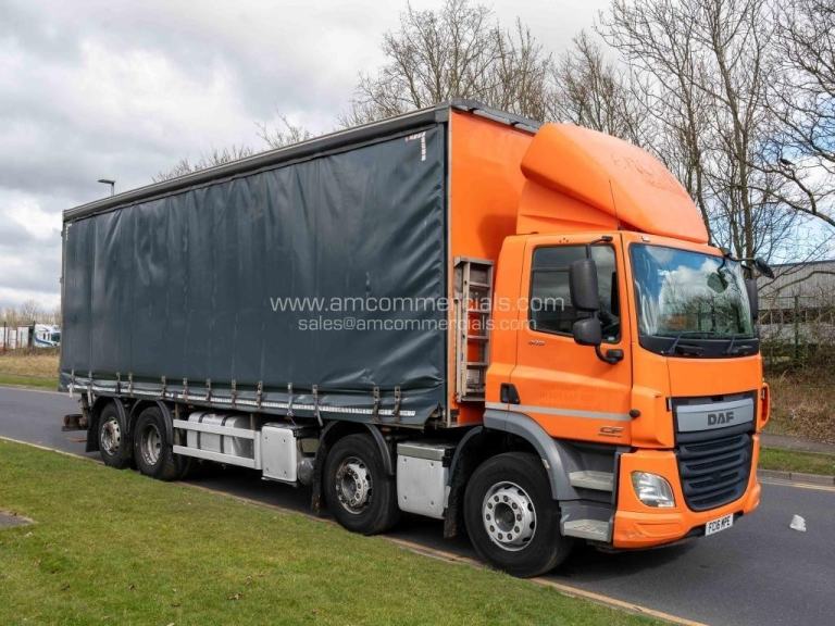 2016 (16) DAF CF 400 8X2 32T TWIN WHEEL CURTAINSIDE