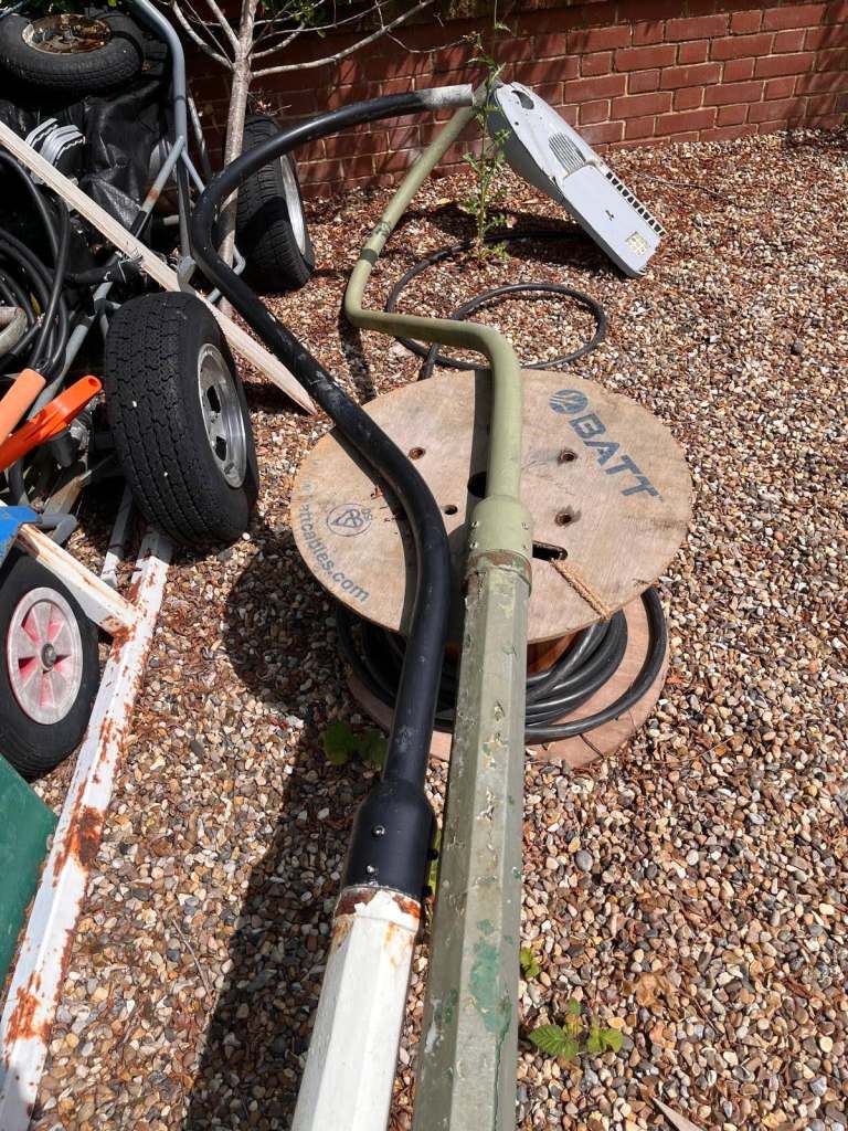Cast Iron Street Light Column