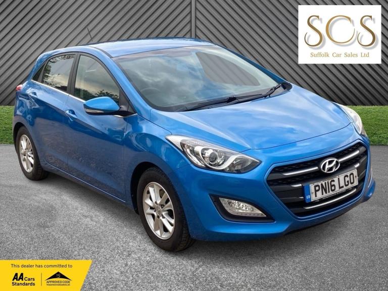 HYUNDAI I30 1.6 I30 5DR SE NAV 1.6 CRDI 110PS BD 2016