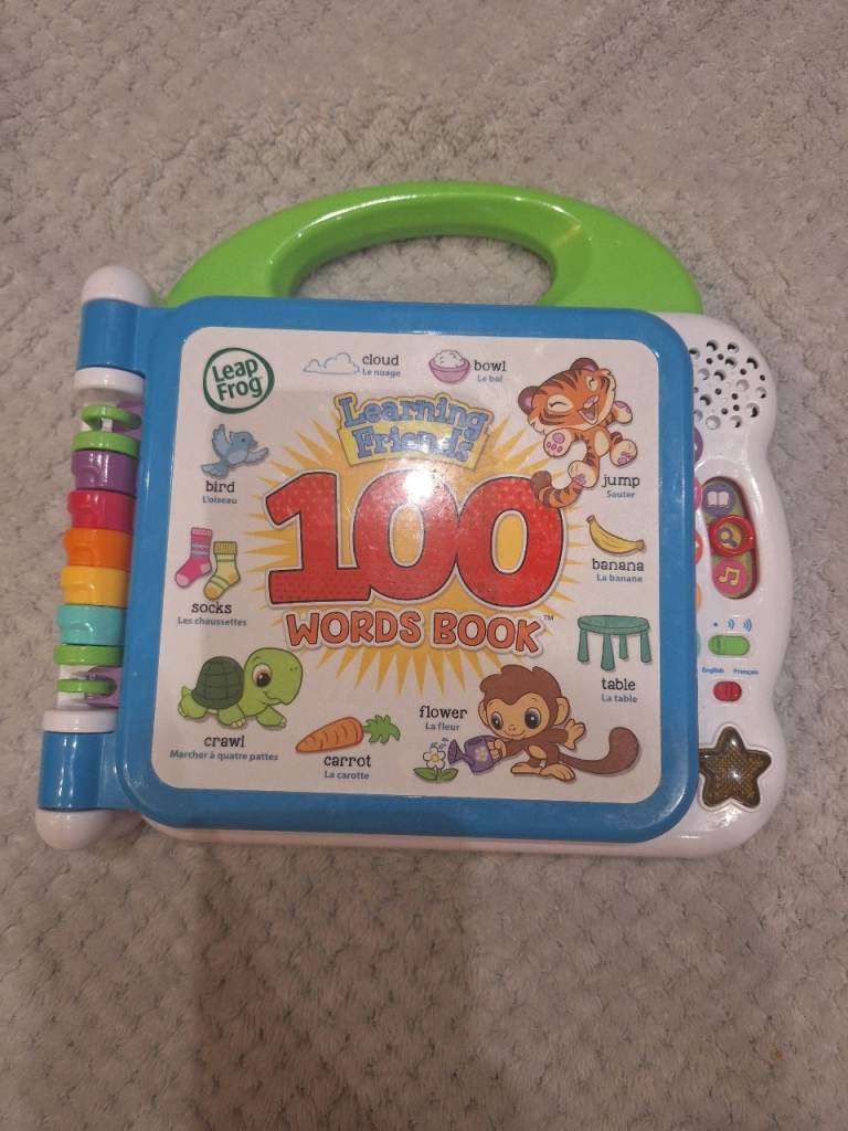 Leapfrog Learning Friends 100 Words Interactive Book Toy