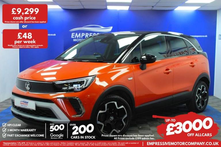 2021 21 VAUXHALL CROSSLAND 1.5 TURBO D ELITE NAV SUV 5DR DIESEL MANUAL EURO 6 (S