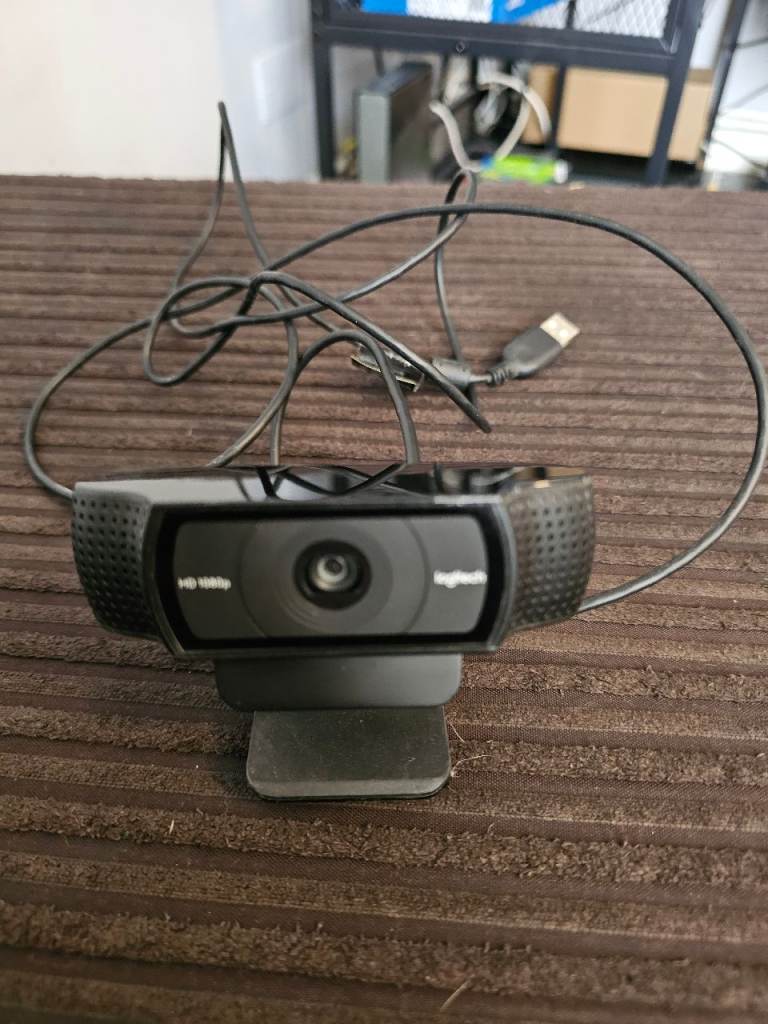 Logitech HD 1080p Webcam – Good Condition