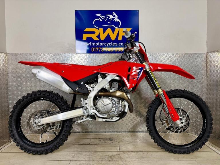 HONDA CRF 450 R, 2025, ONLY 1 OWNER & 4 HOURS, SUPERB COND, REVALVED SUSPENSION