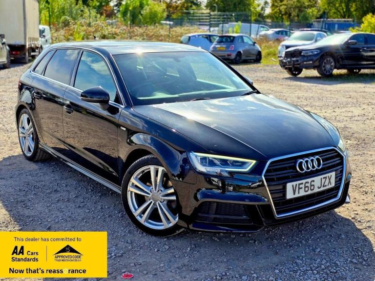 2017 Audi A3 1.4 TFSI CoD S line Sportback 5dr Petrol S Tronic Euro 6 (s/s) (150 ps) Hatchback Pe...