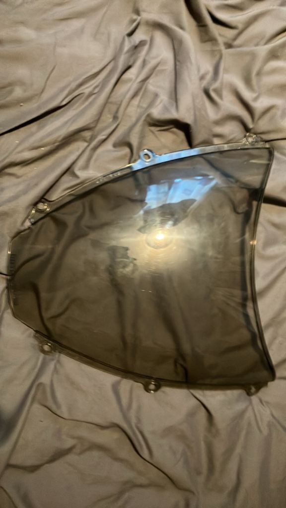 Triumph tt600 clear screen