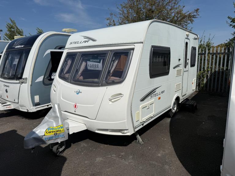 Lunar Stellar 2 Berth Compact Full Rear Kitchen 
