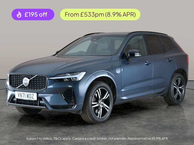 2021 Volvo XC60 2.0 T6 Recharge PHEV R DESIGN 5dr AWD Auto ESTATE PETROL/ELECTRIC Automatic