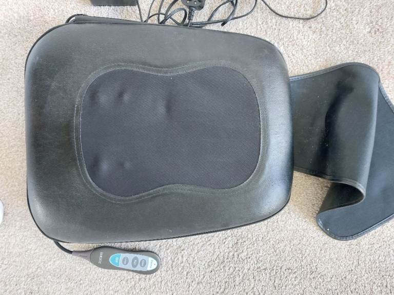 Electric Massage Cushion with Heat – Good Condition