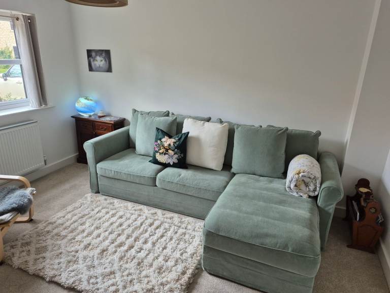 Gronlid IKEA sofa bed and chase