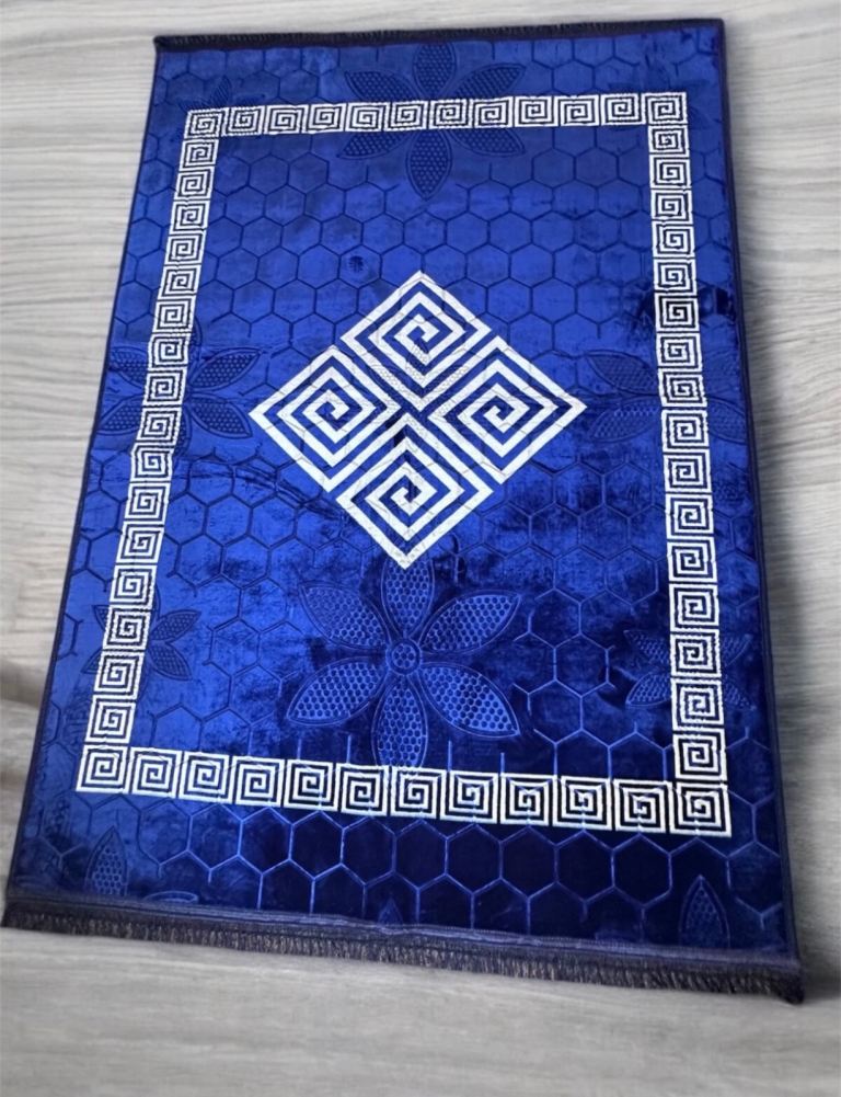 160x230CM Blue Rug Carpet Living Bed Room