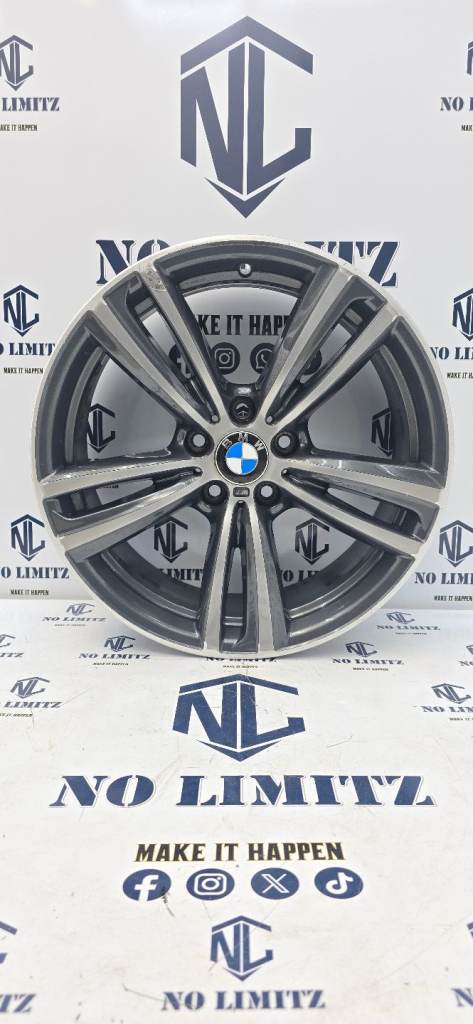 GENUINE BMW 19" 8J 442m 3 SERIES 4 SERIES F30 F31 F32 F33 SINGLE ALLOY WHEEL 5x120 DIAMOND CUT