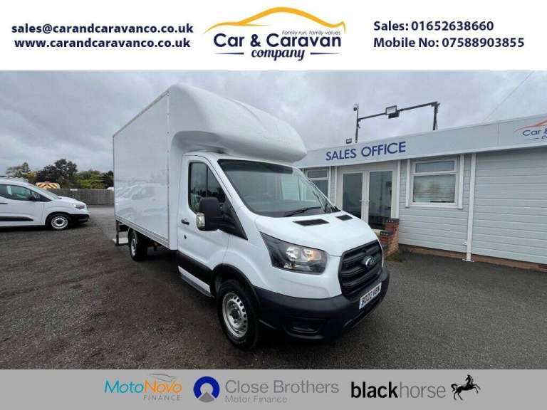 2022 22 FORD TRANSIT 2.0 350 ECOBLUE LEADER LUTON VAN 2DR DIESEL MANUAL FWD L3 E