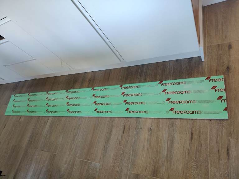 Freefoam White uPVC Window Fascia Capping Board