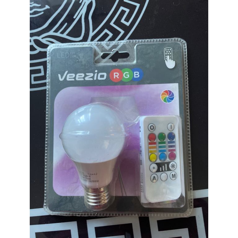 2.8 watt led remote bulb party light 