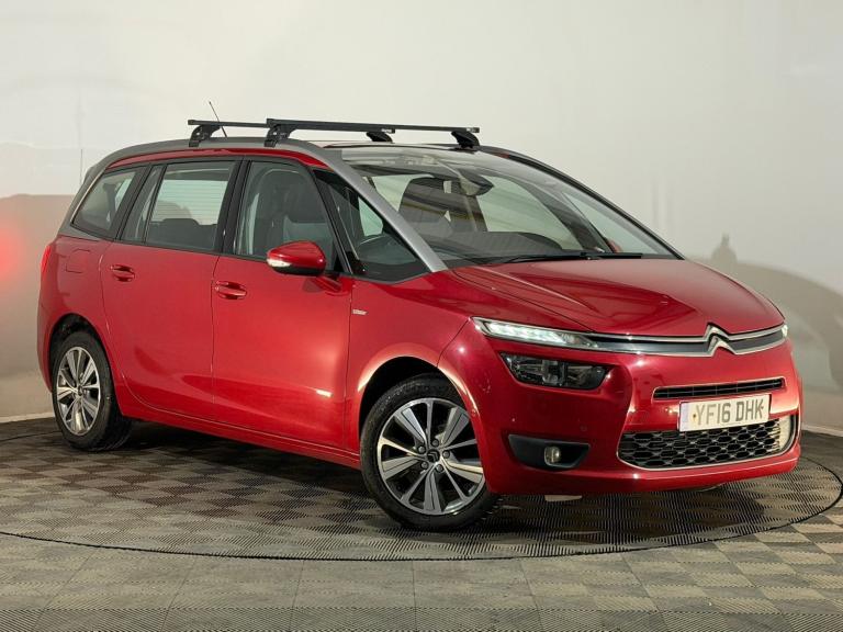 2016 CITROEN C4 GRAND PICASSO EXCLUSIVE 1.6 DIESEL BLUEHDI 7 SEATER MPV £20 TAX 