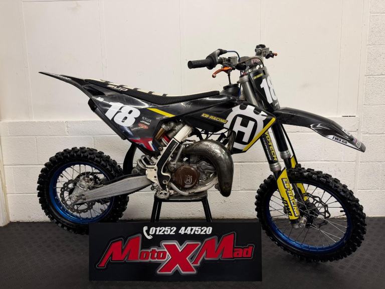 Husqvarna TC 85 SMALL Wheel HGS exhaust. 2 stroke with warranty 