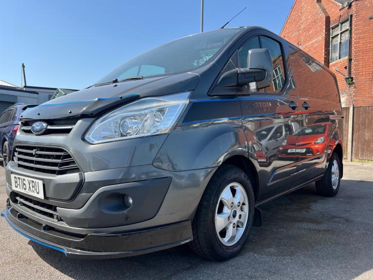 2016 Ford Transit Custom ltd 2.2 chain engine low miles no Vat in grey £9999